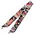 Hermès Hermes Twilly Charm 20th Anniversary Scarf Nero Blu Multicolore - vista 3