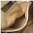 Borsa a tracolla in pelle e tela Yves Saint Laurent Nero Beige - vista 6