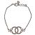 Chanel CC Charm Metal Argento - vista 2