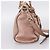 Gucci Bella Convertible Top Handle Leather Small Rosa - vista 3