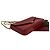 Fendi Wallet on Chain aus Lackleder Rot - Ansicht 7
