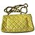 Chanel Classic Single Flap Quilted Lambskin Mini Yellow - view 2