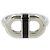 Hermès Hermes Maillon T62 Ring Black Silvery - view 5