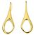 Orecchini a goccia Gucci in oro giallo 18K