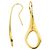 Orecchini a goccia Gucci in oro giallo 18K - vista 3