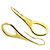 Orecchini a goccia Gucci in oro giallo 18K - vista 4