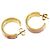 Louis Vuitton Nanogram Emaille-Ohrringe Pink Golden - Ansicht 3