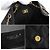 Borsa a tracolla Chanel 25 Medium Chain Nero - vista 8