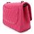 Borsa a tracolla Chanel Matelasse 30 con catena Rosa - vista 3