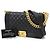 Borsa a tracolla Chanel Boy Chain Nero - vista 2