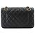 Borsa a tracolla Chanel Matelasse 23 con catena Nero - vista 3