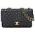 Borsa a tracolla con catena Chanel Matelasse 25 Nero
