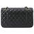 Borsa a tracolla con catena Chanel Matelasse 25 Nero - vista 3