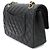 Borsa a tracolla con catena Chanel Matelasse 25 Nero - vista 4