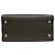 Borsa a mano in pelle Fendi Petite Trois Jours Marrone Verde Arancione - vista 3