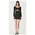 Dolce & Gabbana Seidenkleid mit Polka Dots Schwarz Weiß - Ansicht 7