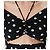Dolce & Gabbana Seidenkleid mit Polka Dots Schwarz Weiß - Ansicht 8