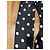 Dolce & Gabbana Seidenkleid mit Polka Dots Schwarz Weiß - Ansicht 9