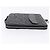 Housse iPad Chanel Zip Around en agneau matelassé Noir - vue 3