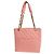 Chanel Petite Shopping Quilted Caviar Large Rosa - vista 2