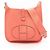 Hermès Borsa a tracolla Hermes Evelyne 3MM Crevette Rosa Corallo