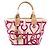 Hermès Borsa Tote Hermes Steeple 25 in Ecru Rose Purple Chai Marrone Beige Porpora