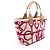 Hermès Borsa Tote Hermes Steeple 25 in Ecru Rose Purple Chai Marrone Beige Porpora - vista 2