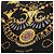 Hermès Foulard Hermes Carre Plissé Parures des Sables Nero Multicolore Giallo - vista 4