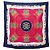 Hermès Foulard Hermes Carre 90 Numquam Concedendum Multicolore Blu navy