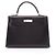 Hermès Borsa Hermes Kelly 32 in pelle di vitello nera Nero
