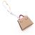 Hermès Accessorio Charm Kelly Twilly Hermes Etoupe Marrone Taupe - vista 2