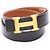 Hermès Hermes Constance H-Belt Reversible Leather Belt for Men Brown Black