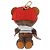 LOUIS VUITTON LV Louis Bear Cricket Bag Charm Pelliccia Marrone M03678 LV Auth 199080SAM - vista 6