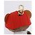 LOUIS VUITTON LV Louis Bear Cricket Bag Charm Pelliccia Marrone M03678 LV Auth 199080SAM - vista 7
