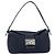 Borsa a tracolla FENDI Mamma Baguette Canvas Navy Silver Auth 199899A Argento Blu navy - vista 13