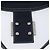 Borsa a tracolla FENDI Mamma Baguette Canvas Navy Silver Auth 199899A Argento Blu navy - vista 19