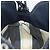 Borsa a tracolla FENDI Mamma Baguette Canvas Navy Silver Auth 199899A Argento Blu navy - vista 21