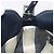 Borsa a tracolla FENDI Mamma Baguette Canvas Navy Silver Auth 199899A Argento Blu navy - vista 22