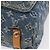 LOUIS VUITTON Monogram Denim Buggy GM Shoulder Bag Blue M95048 LV Auth 200360V - vista 14