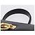 Borsa Salvatore Ferragamo Gancini in pelle Navy Gold Auth ka5976 D'oro Blu navy - vista 14