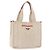 Bolso Tote PRADA Canvas Beige Red Auth 199809 Roja