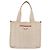 Bolso Tote PRADA Canvas Beige Red Auth 199809 Roja - vista 13