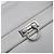 Borsa Salvatore Ferragamo Sofia Gancini in pelle 2way Grigio Argento Auth 199218V Marrone - vista 19