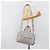 Borsa Salvatore Ferragamo Sofia Gancini in pelle 2way Grigio Argento Auth 199218V Marrone - vista 28