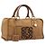 Borsa a mano LOEWE Amazona 28 in pelle beige oro Auth 200000A D'oro