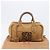 Borsa a mano LOEWE Amazona 28 in pelle beige oro Auth 200000A D'oro - vista 12