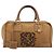 Borsa a mano LOEWE Amazona 28 in pelle beige oro Auth 200000A D'oro - vista 13