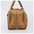 Borsa a mano LOEWE Amazona 28 in pelle beige oro Auth 200000A D'oro - vista 3