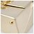 Borsa Vanity Salvatore Ferragamo Gancini in pelle oro Auth 199364A D'oro - vista 9