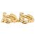 Orecchini CHANEL Metallo Tono Oro CC Auth 197919M - vista 12